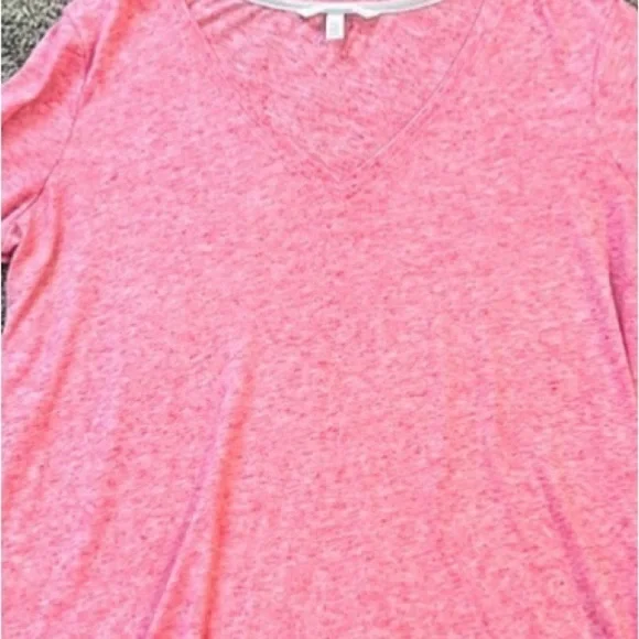 Victoria's Secret Long Sleeve Lounge Night Sleep Top in Pink Medium - Picture 7 of 7